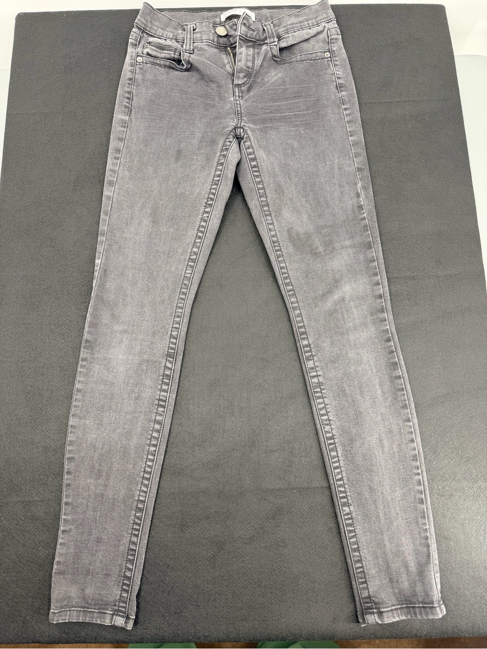 Mudd Women's Gray Skinny Jeans - Washed Charcoal